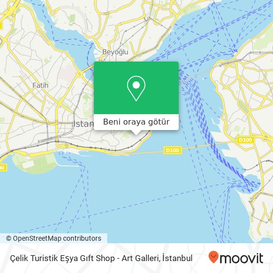 Çelik Turistik Eşya Gıft Shop - Art Galleri harita