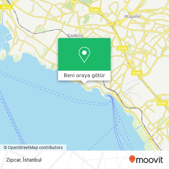 Zipcar harita