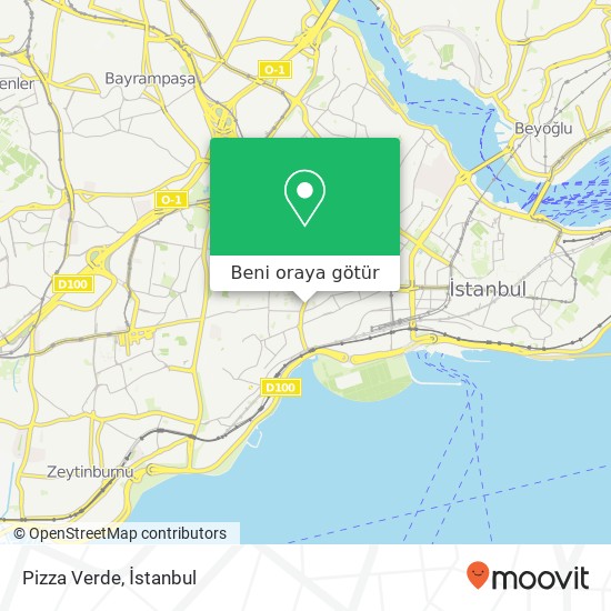 Pizza Verde harita