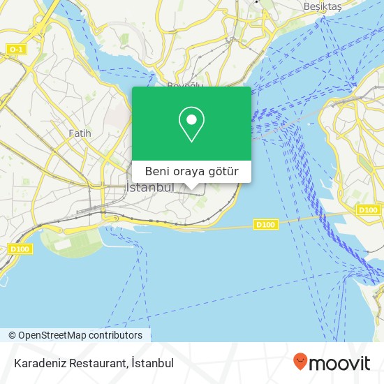 Karadeniz Restaurant harita