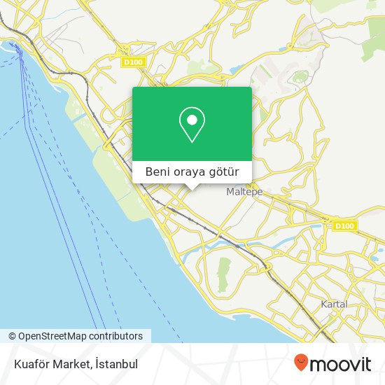 Kuaför Market harita