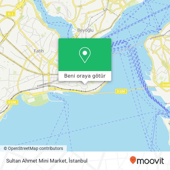Sultan Ahmet Mini Market harita