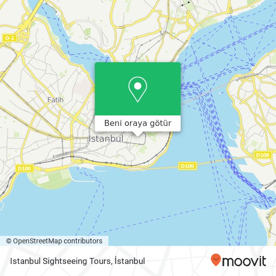 Istanbul Sightseeing Tours harita