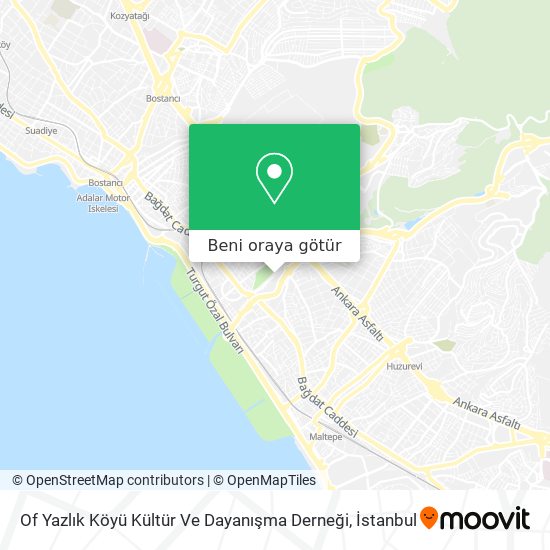 Of Yazlık Köyü Kültür Ve Dayanışma Derneği harita