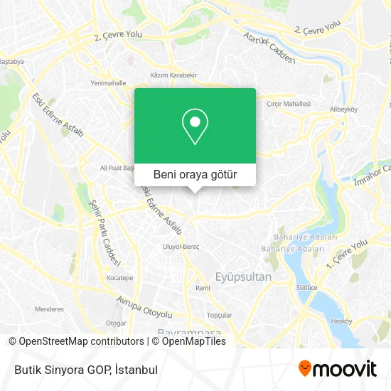 Butik Sinyora GOP harita