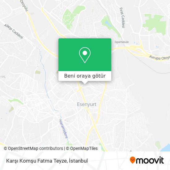 Karşı Komşu Fatma Teyze harita