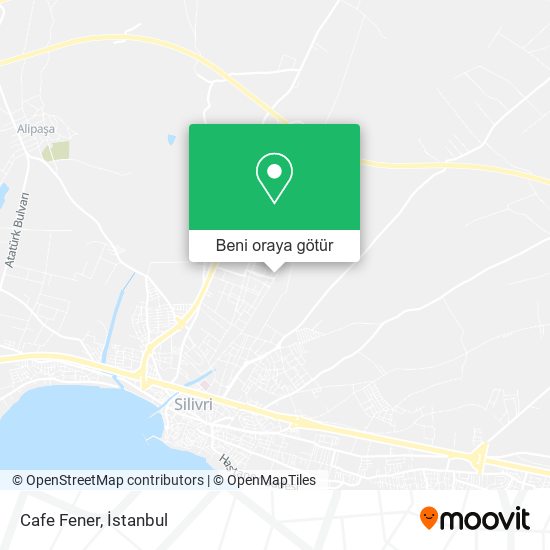 Cafe Fener harita