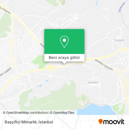 Başçiftçi Mimarlık harita