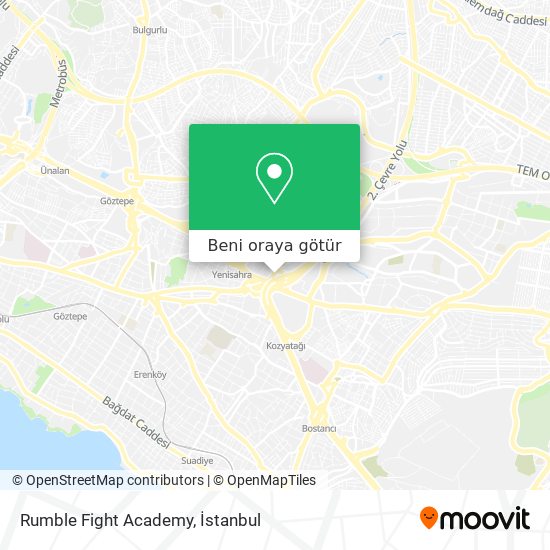 Rumble Fight Academy harita