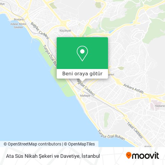 Ata Süs Nikah Şekeri ve Davetiye harita