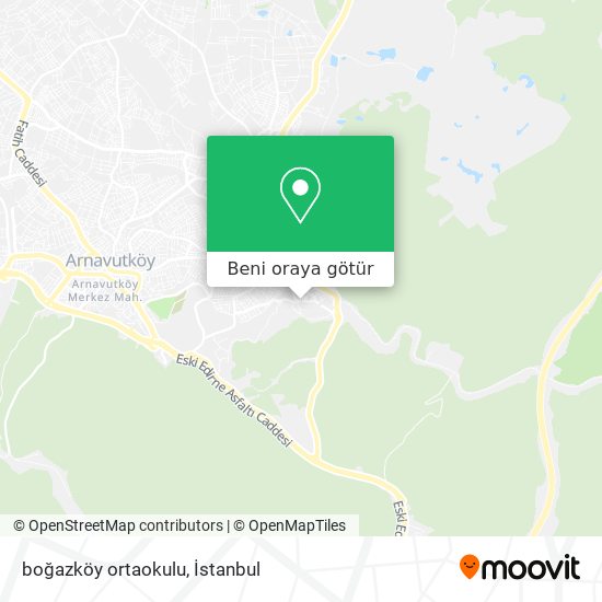 boğazköy ortaokulu harita