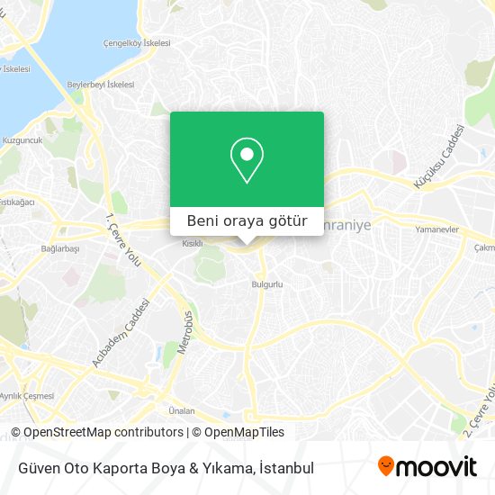 Güven Oto Kaporta Boya & Yıkama harita