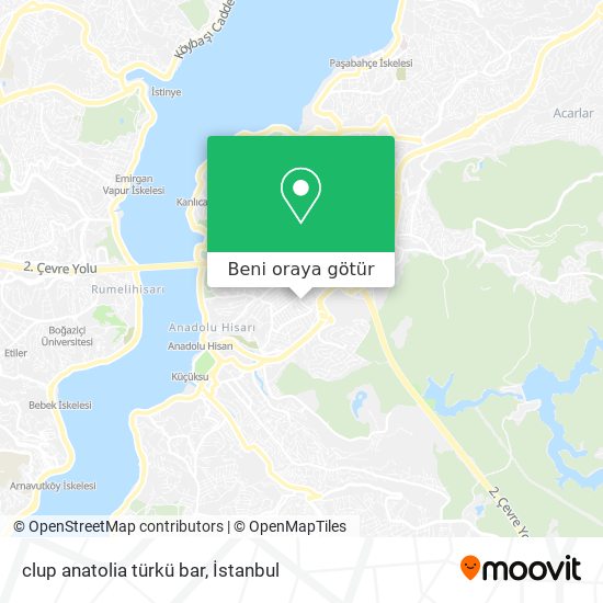 clup anatolia türkü bar harita