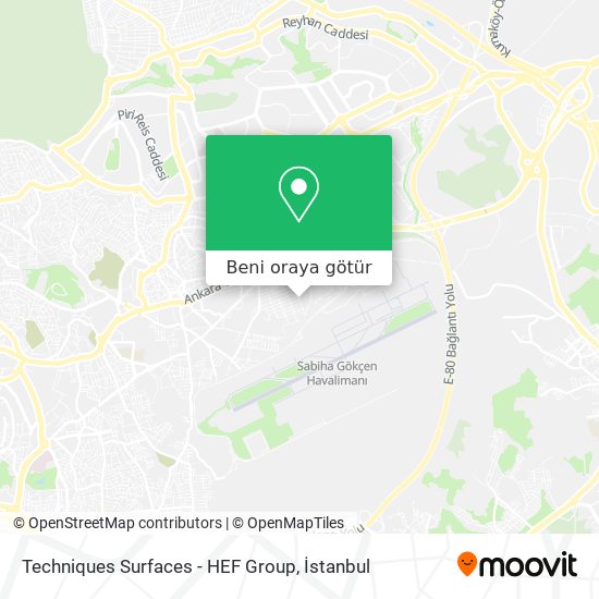 Techniques Surfaces - HEF Group harita