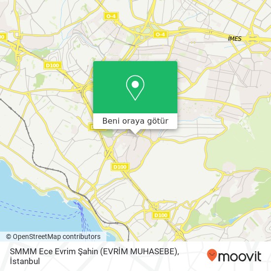 SMMM Ece Evrim Şahin (EVRİM MUHASEBE) harita