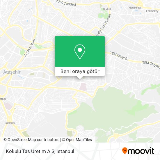 Kokulu Tas Uretim A.S harita