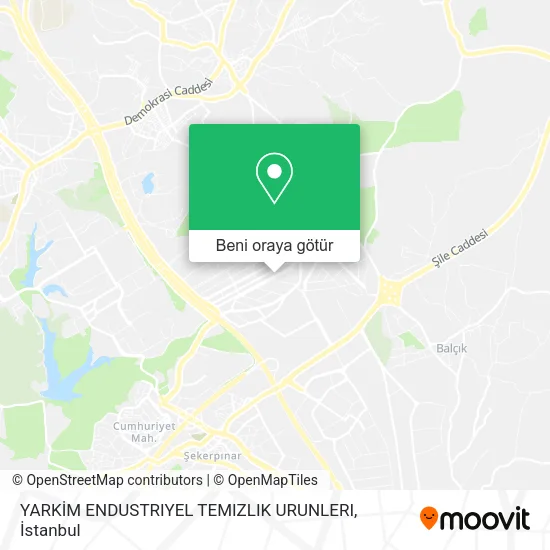 YARKİM ENDUSTRIYEL TEMIZLIK URUNLERI harita