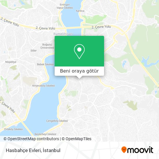 Hasbahçe Evleri harita