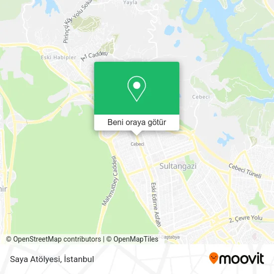 Saya Atölyesi harita
