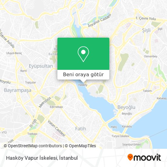 Hasköy Vapur İskelesi harita