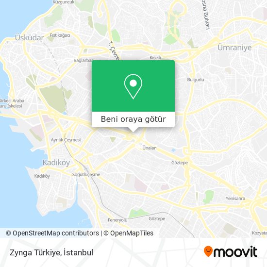 Zynga Türkiye harita