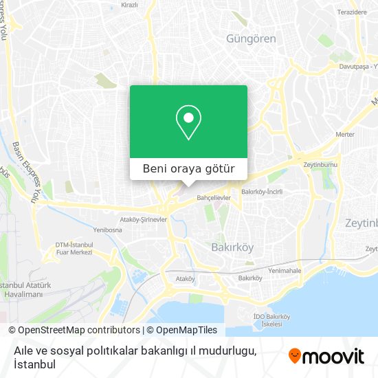 Aıle ve sosyal polıtıkalar bakanlıgı ıl mudurlugu harita