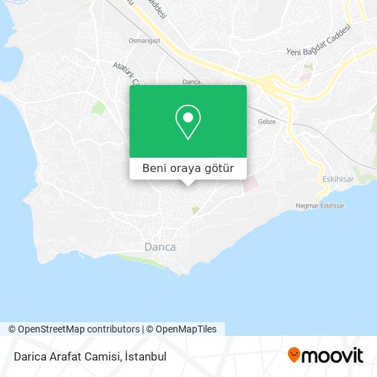 Darica Arafat Camisi harita