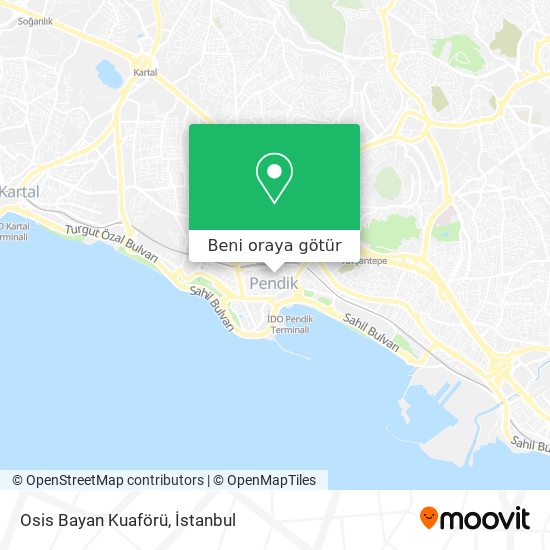 Osis Bayan Kuaförü harita