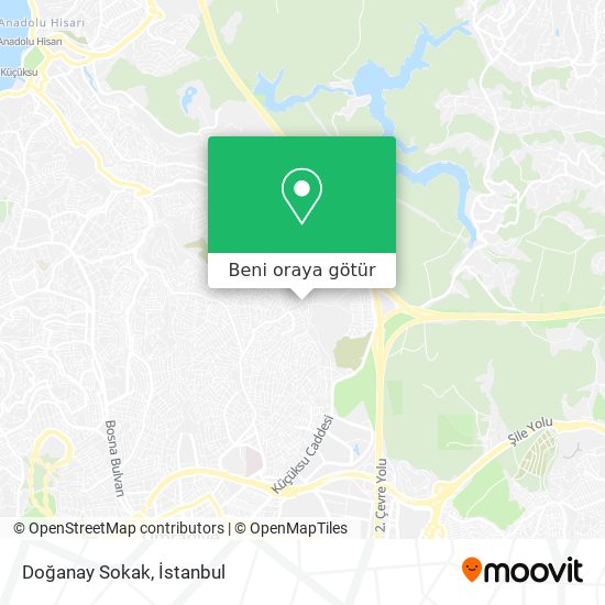 Doğanay Sokak harita