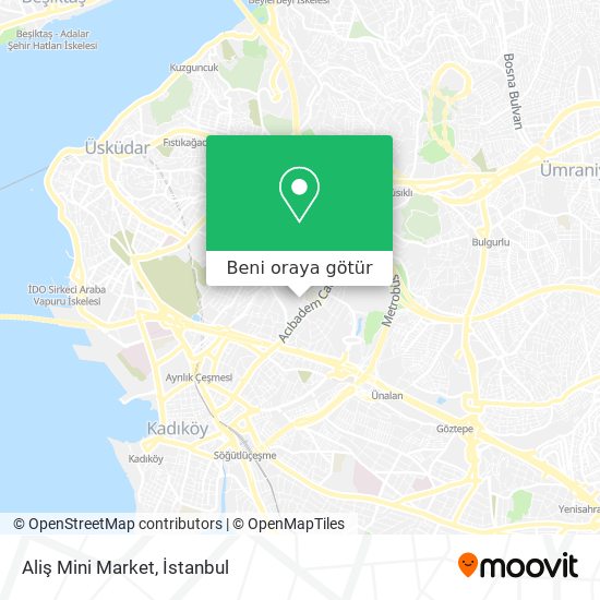Aliş Mini Market harita