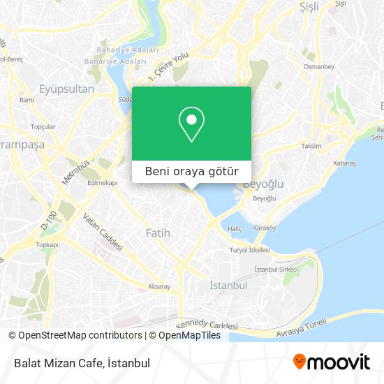 Balat Mizan Cafe harita
