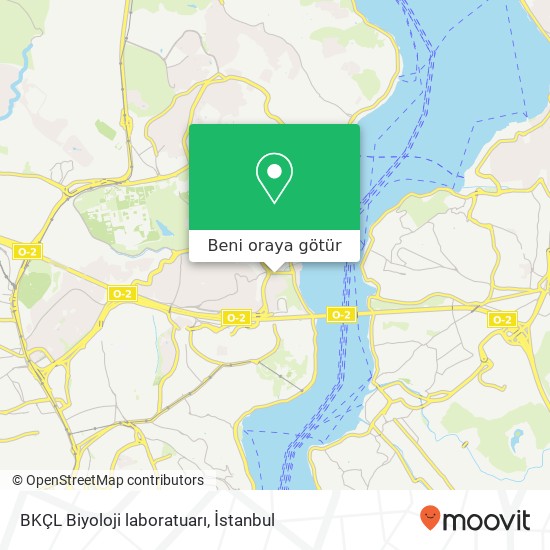 BKÇL Biyoloji laboratuarı harita