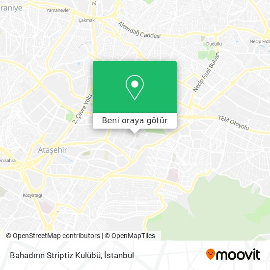 Bahadırın Striptiz Kulübü harita