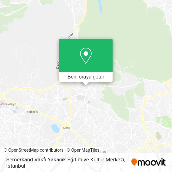 Semerkand Vakfı Yakacık Eğitim ve Kültür Merkezi harita