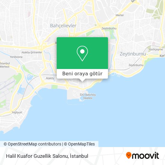 Halil Kuafor Guzellik Salonu harita