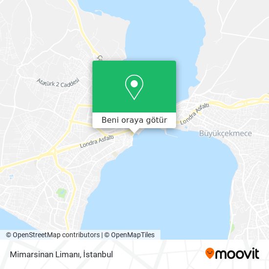 Mimarsinan Limanı harita