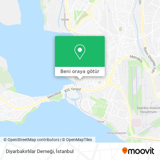 Diyarbakırlılar Derneği harita