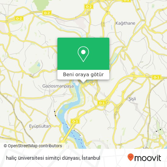 haliç üniversitesi simitçi dünyası harita