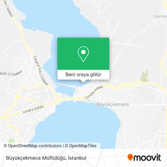 Büyükçekmece Müftülüğü harita