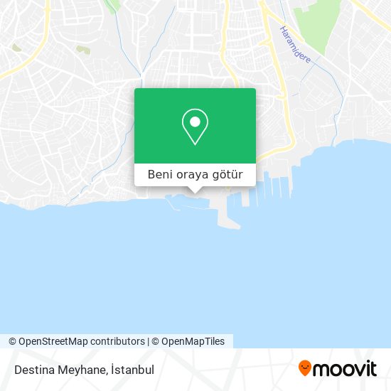 Destina Meyhane harita