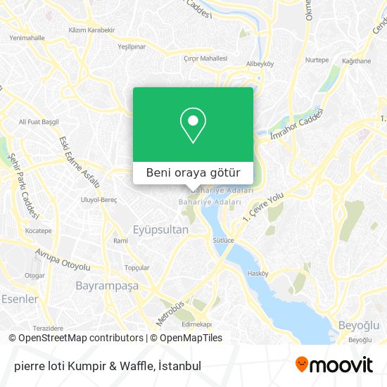 pierre loti Kumpir & Waffle harita