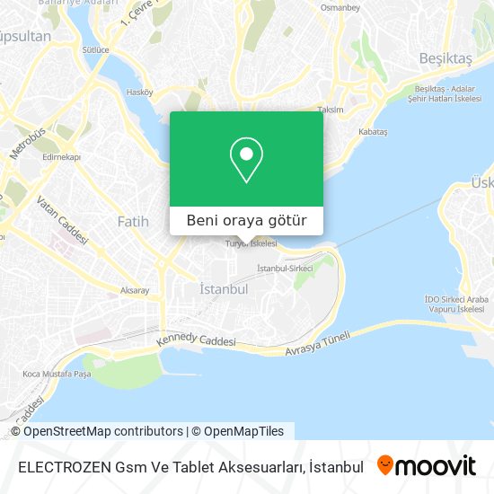 ELECTROZEN Gsm Ve Tablet Aksesuarları harita