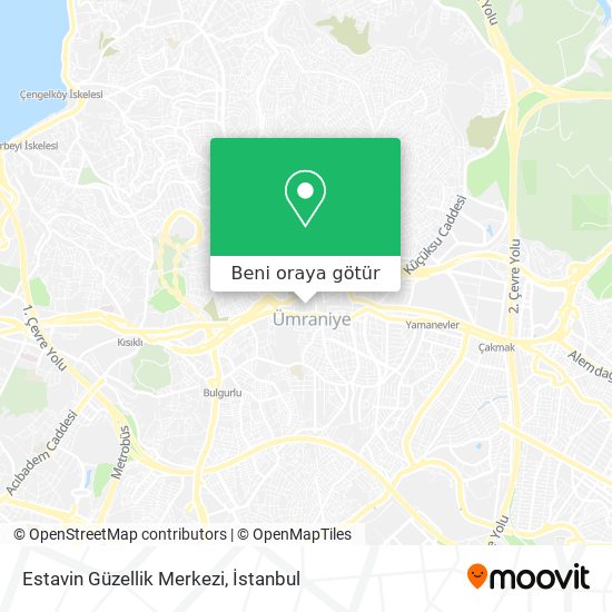 Estavin Güzellik Merkezi harita