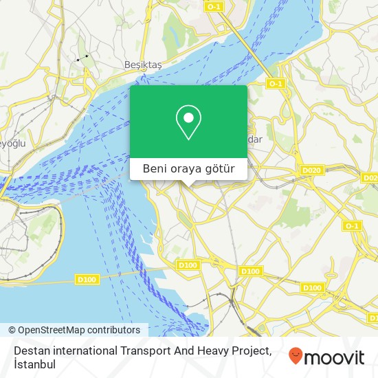 Destan international Transport And Heavy Project harita