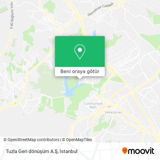 Tuzla Geri dönüşüm A.Ş harita
