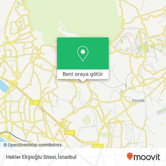 Hekler Ekşioğlu Sitesi harita