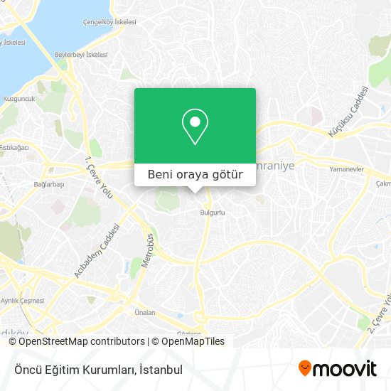 Öncü Eğitim Kurumları harita