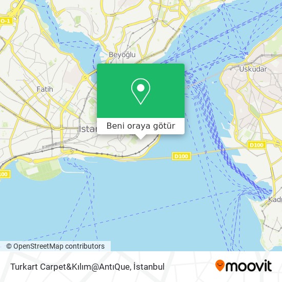 Turkart Carpet&Kılım@AntıQue harita