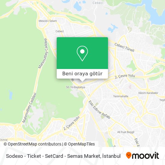 Sodexo - Ticket - SetCard - Semas Market harita