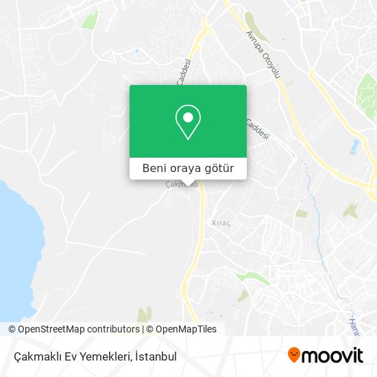 Çakmaklı Ev Yemekleri harita